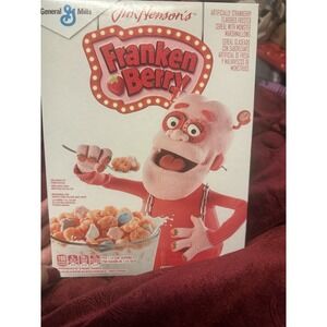 New Limited Halloween General Mills Jim Henson's FRANKEN BERRY Cereal 9.6oz